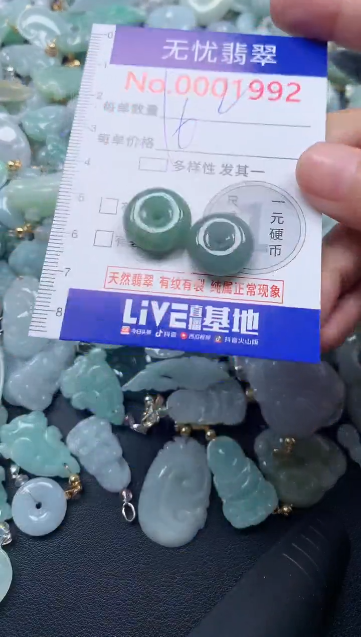 颈饰未镶嵌翡翠1992