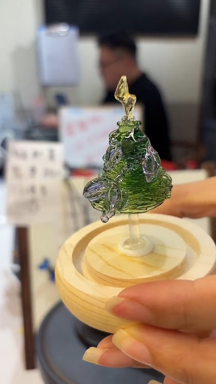 手工艺品琉璃雷朋款圣诞树