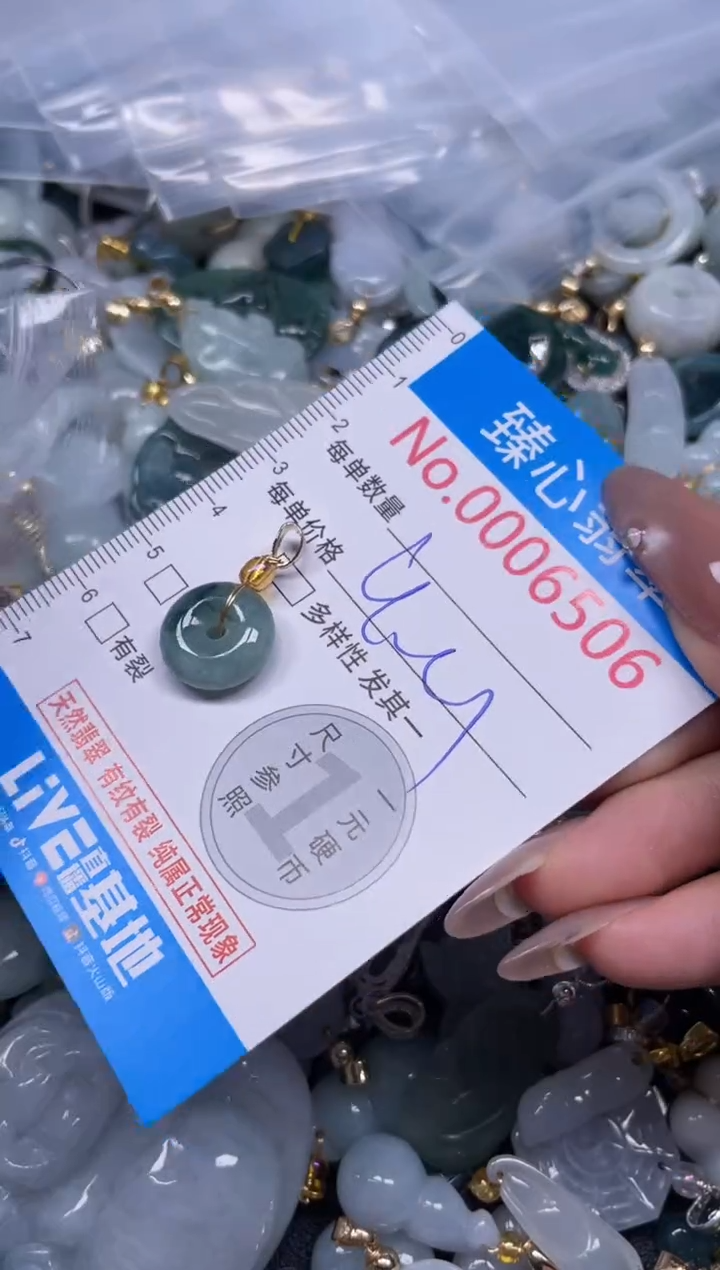 颈饰未镶嵌翡翠6506