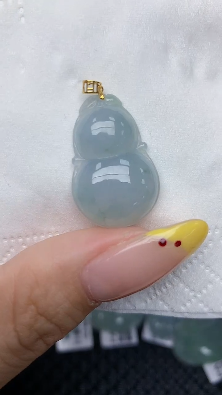 翡翠未镶嵌项链天然翡翠A货