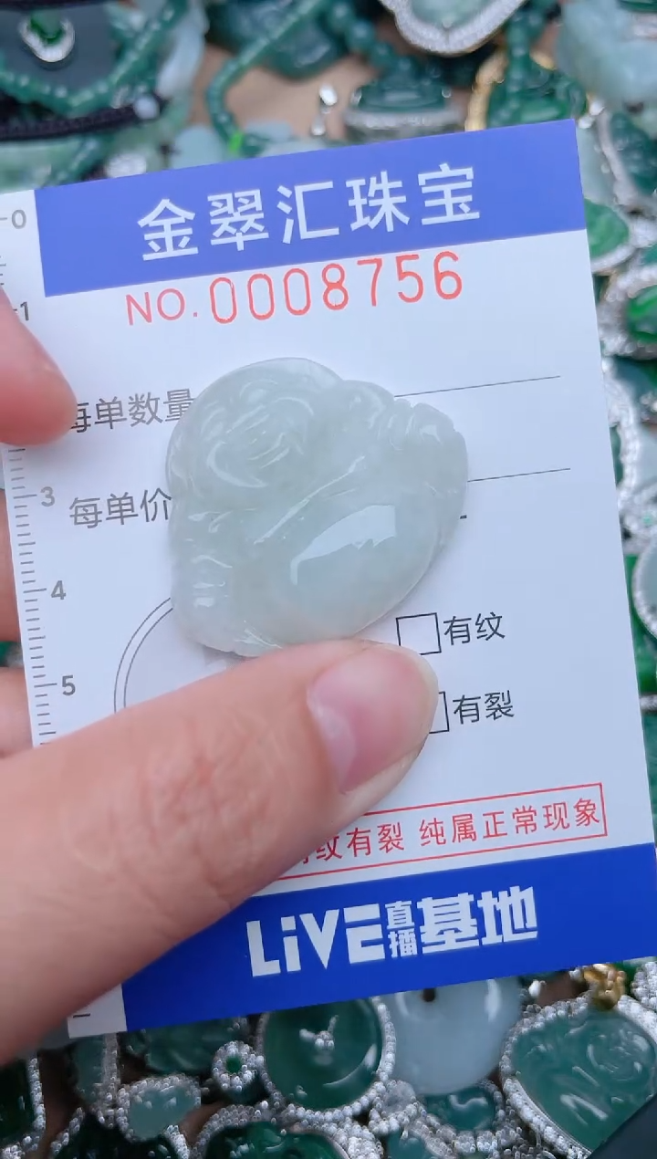 【闪购商品】翡翠颈饰未镶嵌8756...1