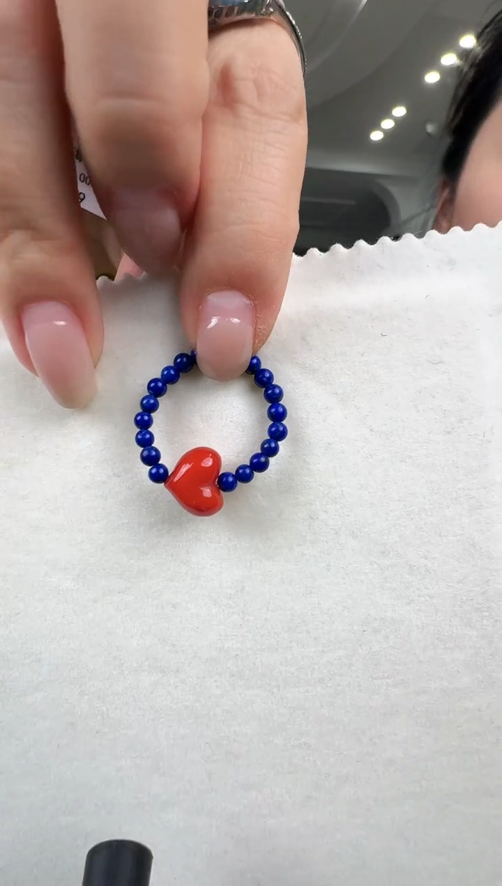 合金南红玛瑙戒指小***儿南红戒指