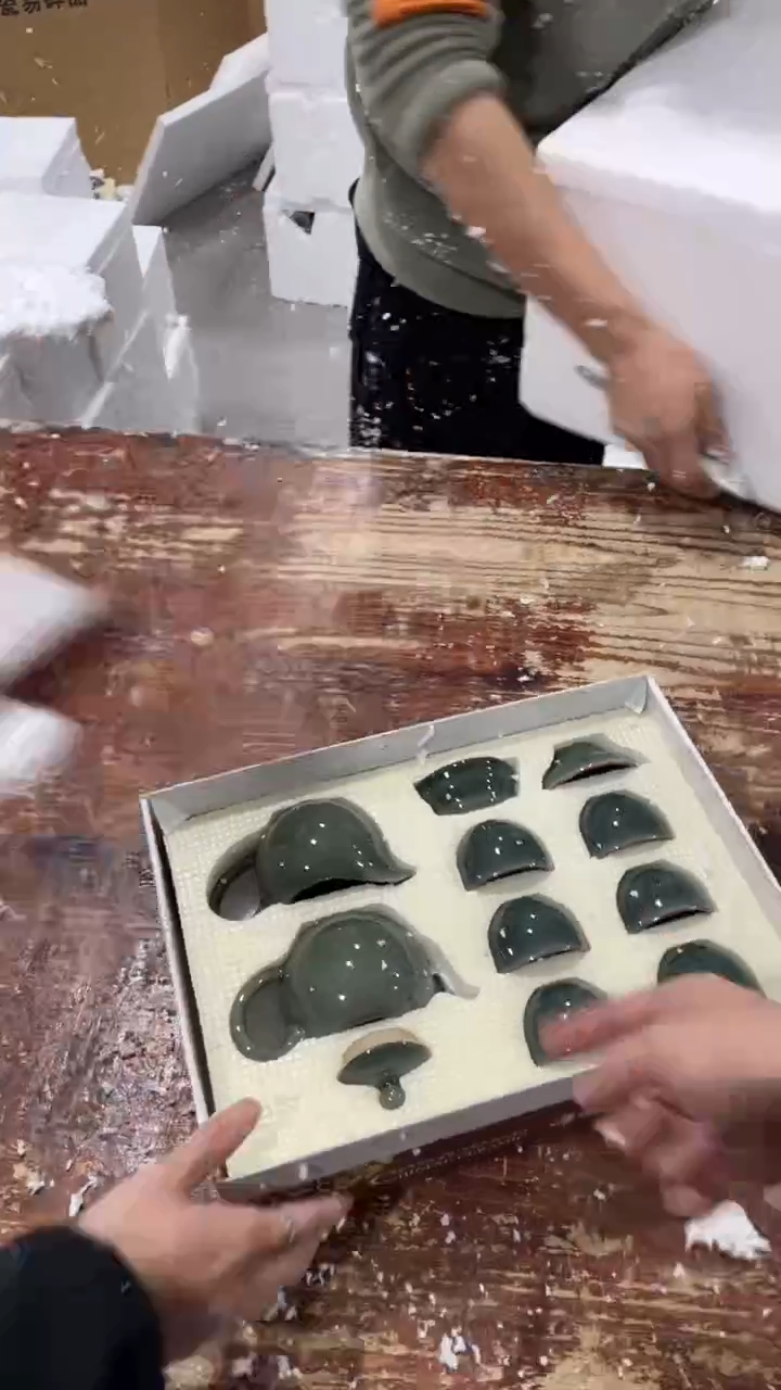 【闪购商品】瓷片黑马茶具甄选链接@@LS