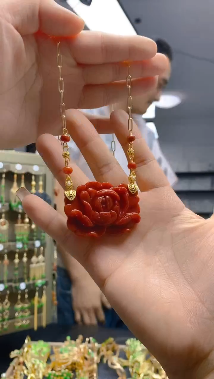 【闪购商品】翡翠耳饰合金0399翡翠锁骨链