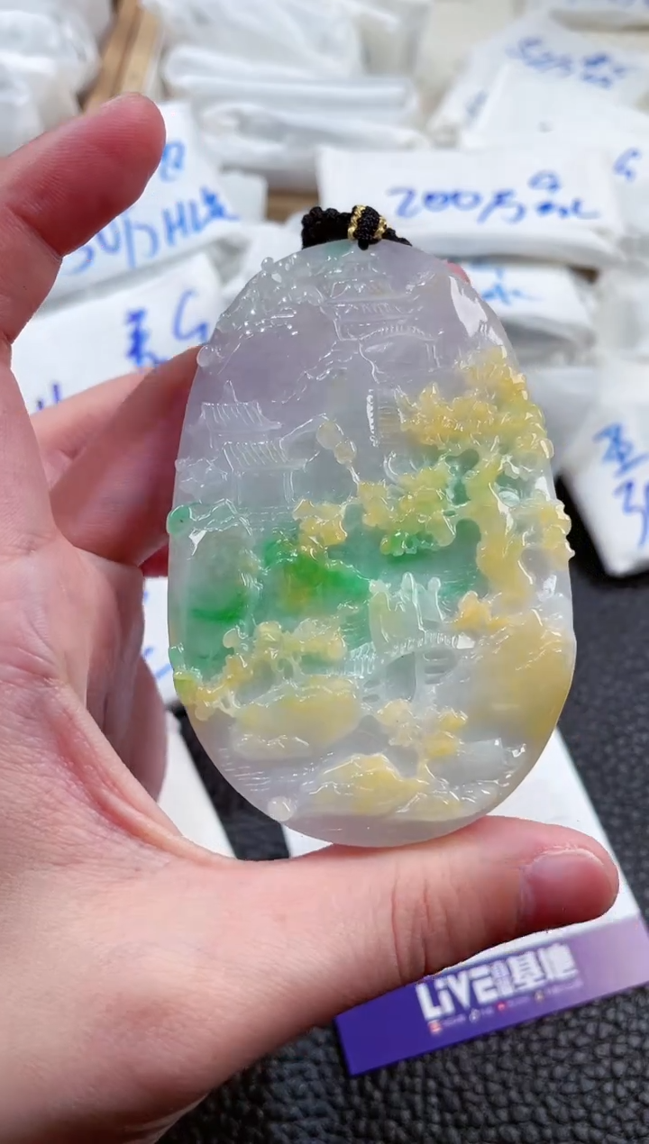 【闪购商品】翡翠颈饰未镶嵌00000907