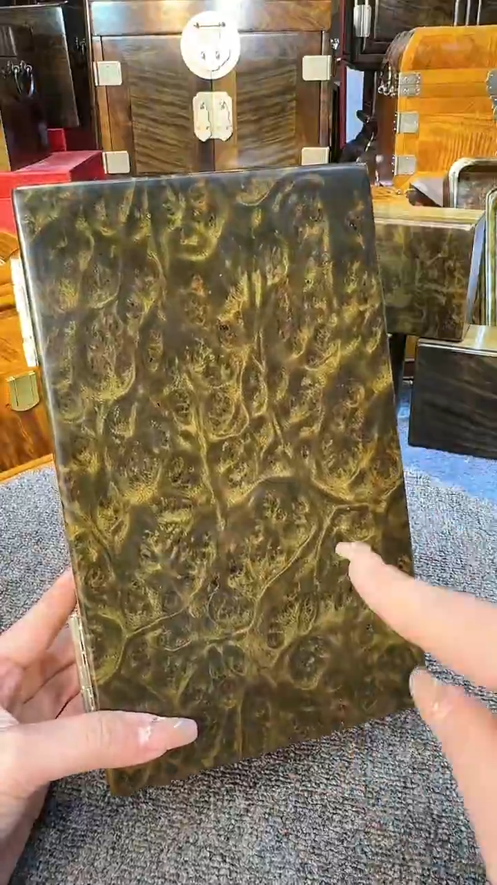 【闪购商品】乌木类成套家具乌木首饰盒Y31