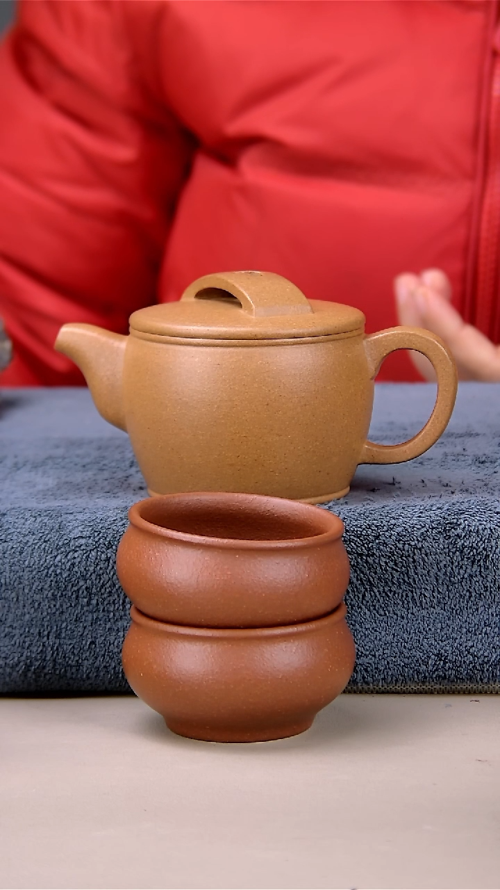 【闪购商品】紫砂茶壶/140/150汉娃梨皮黄段