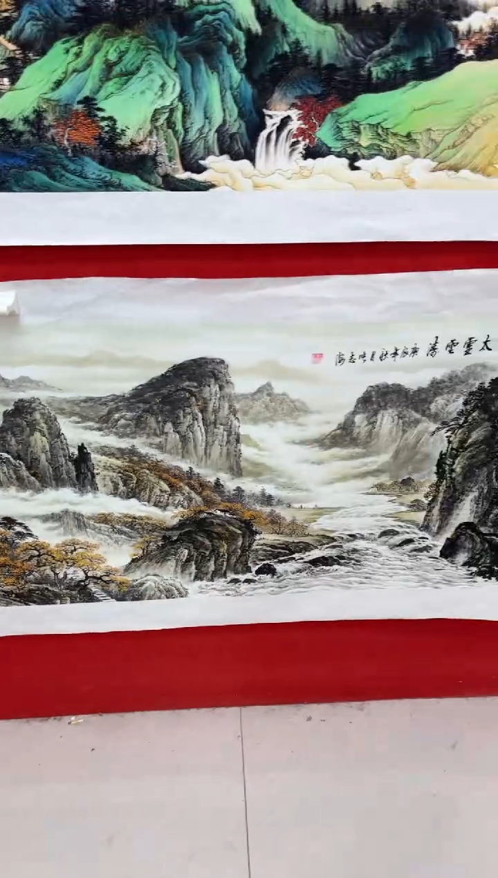 悦白书画年画年画A3
