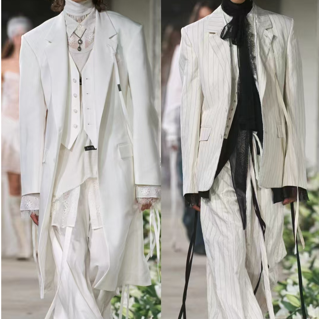 ATFANSON【001】H010#春夏季网红潮奢轻奢时尚圆领宽松休闲透气短袖