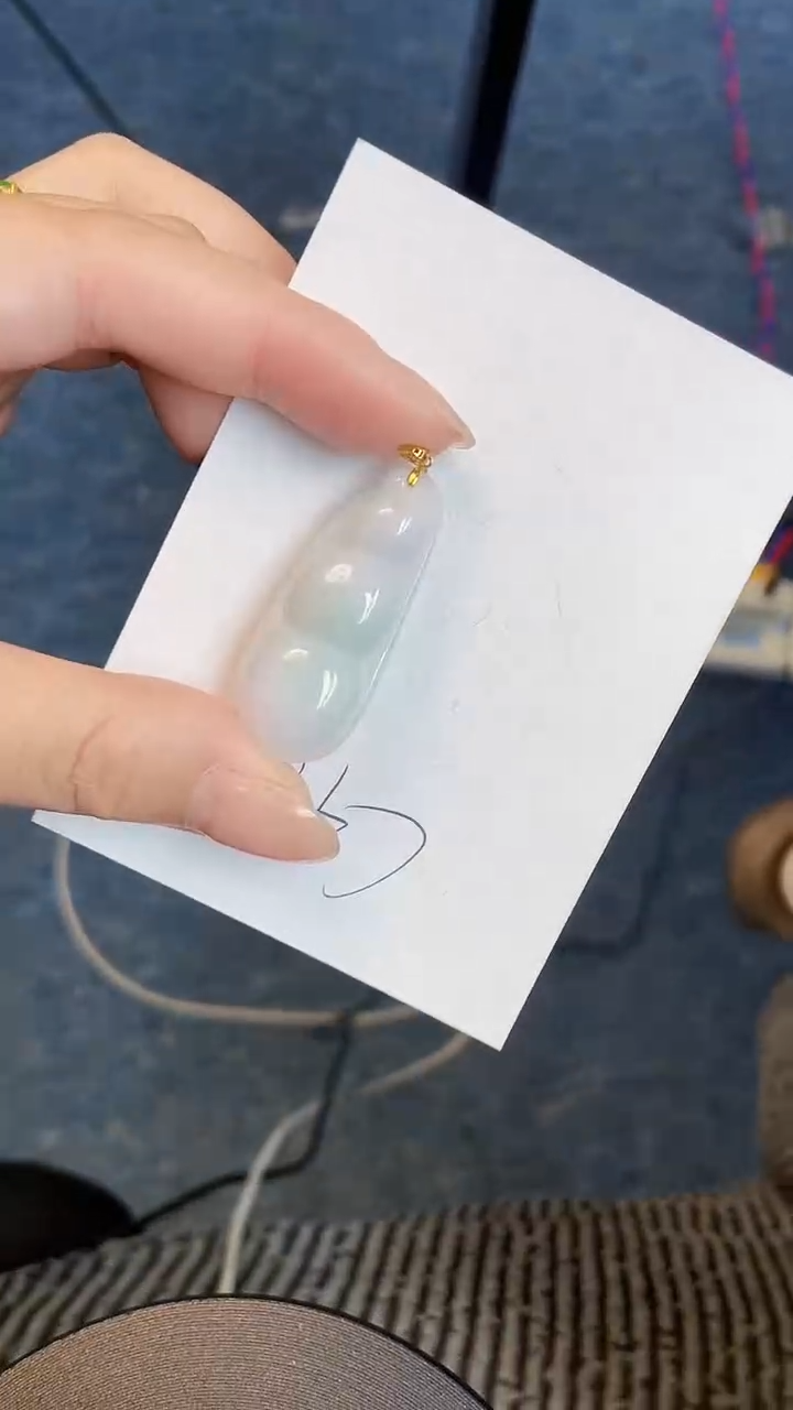 【闪购商品】翡翠颈饰18K金镶嵌000000000