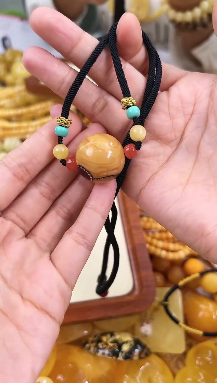 【闪购商品】琥珀手链未镶嵌蜜蜡锁骨链