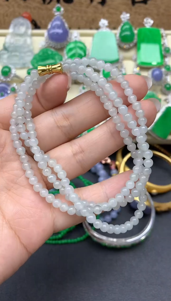 【闪购商品】翡翠手串未镶嵌24-中国好珍宝