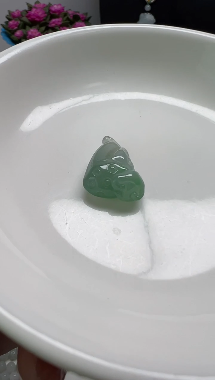 散珠翡翠敏*?纯天然缅甸A货翡翠分5单