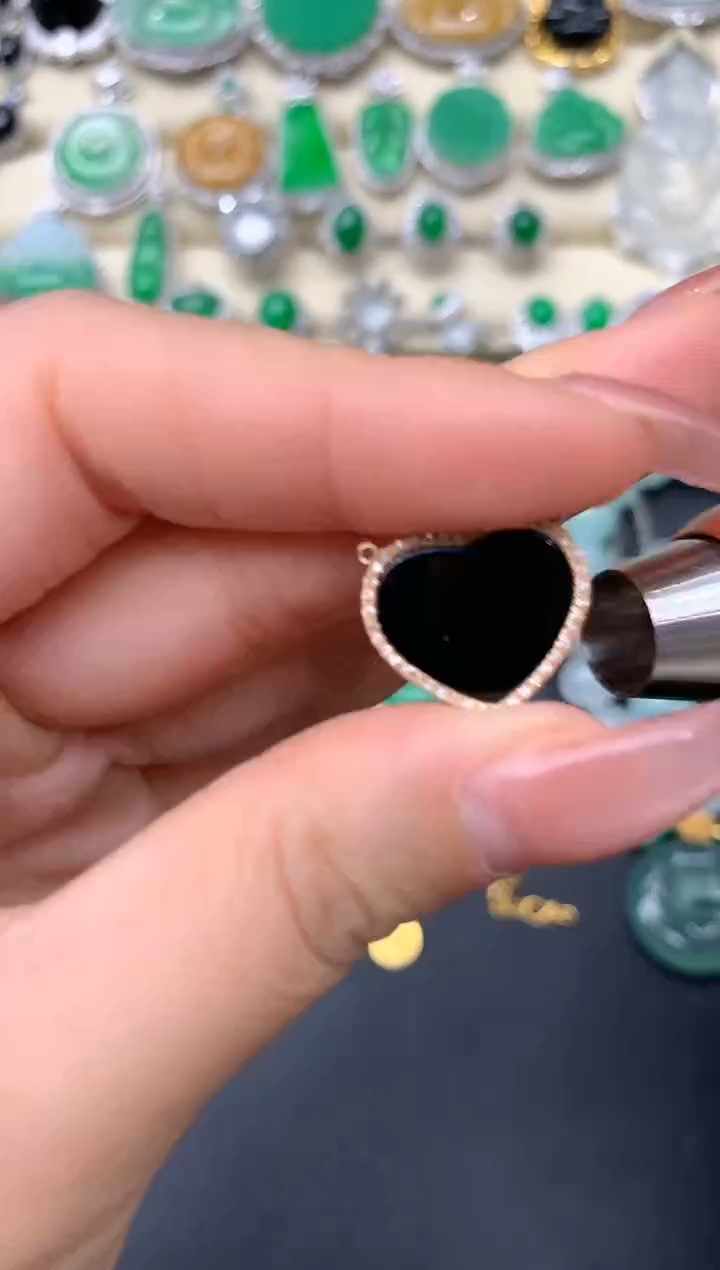 【闪购商品】翡翠颈饰18K金镶嵌338-中国好珍宝