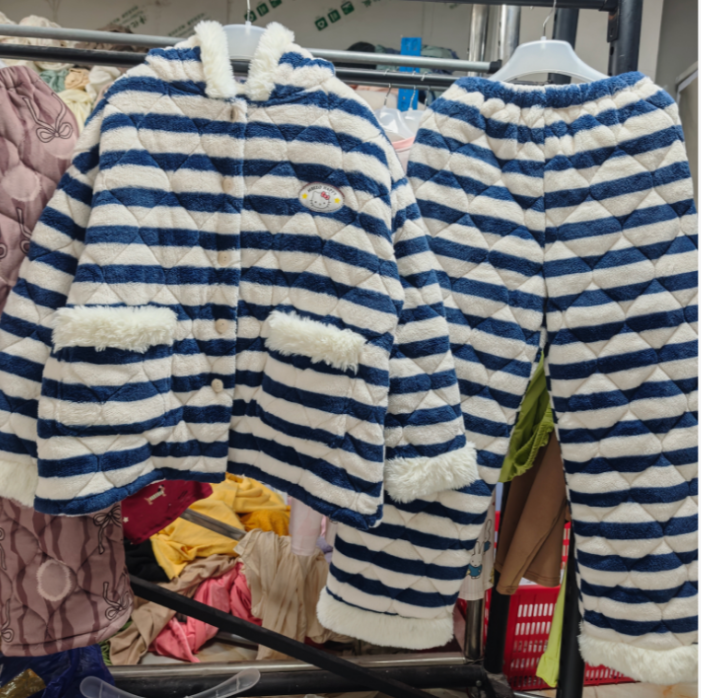 2025冬季雪花绒睡衣女爆款新款保暖家居服加绒加厚套装