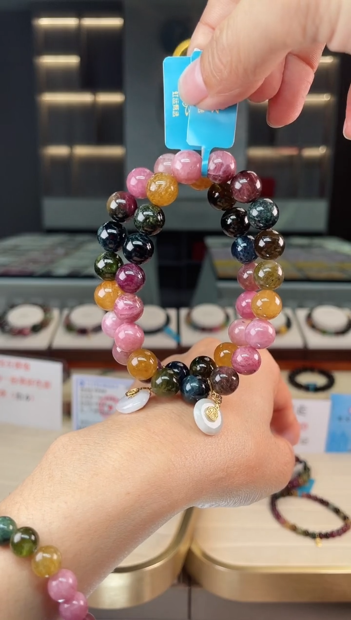 【闪购商品】碧玺单圈手串未镶嵌（多样性发一条）Q 