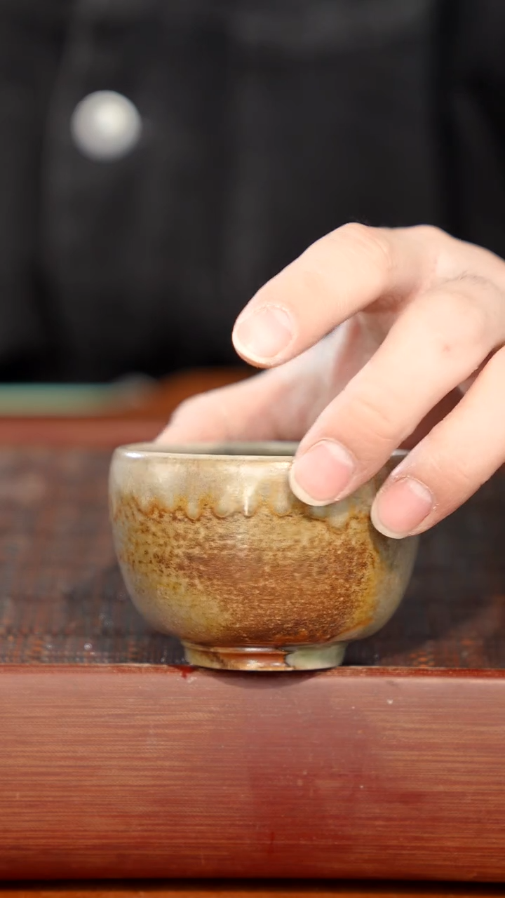陶瓷奢瓷/瑞寅柴烧茶器（杯子）513 瑕疵