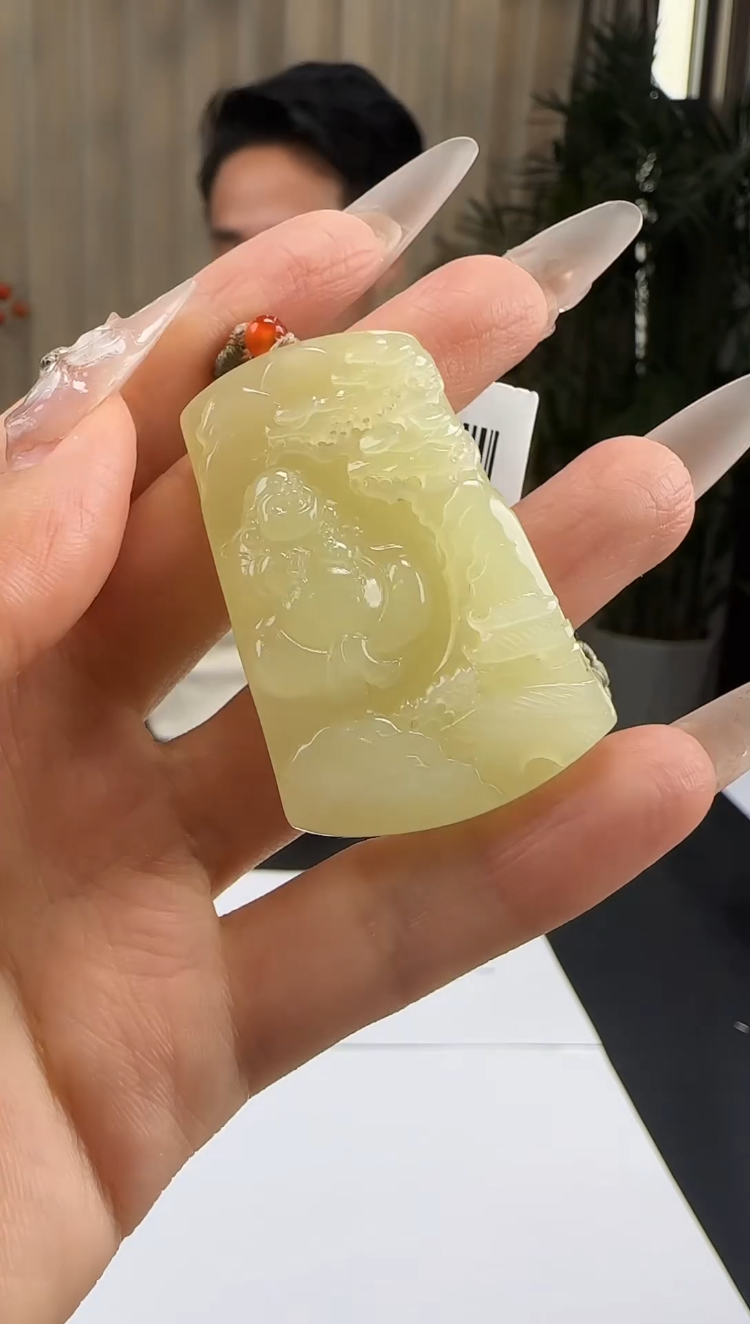 和田玉未镶嵌吊坠(不含链)玉鉴和田玉多样性发货130