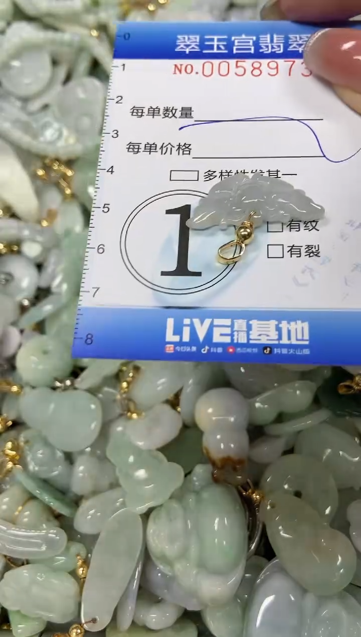 【闪购商品】翡翠颈饰未镶嵌闪购0058973