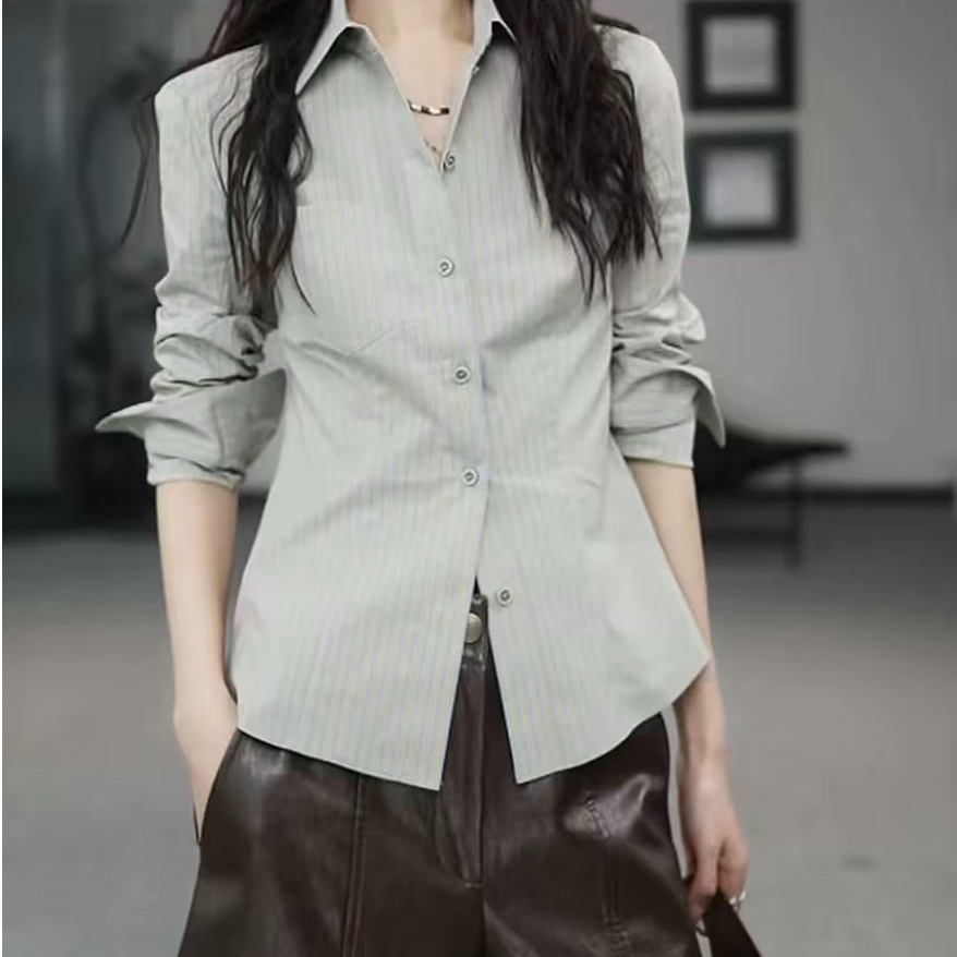 AMASS/阿玛施【独立宣言】四季爆款通勤修身简约衬衫530022