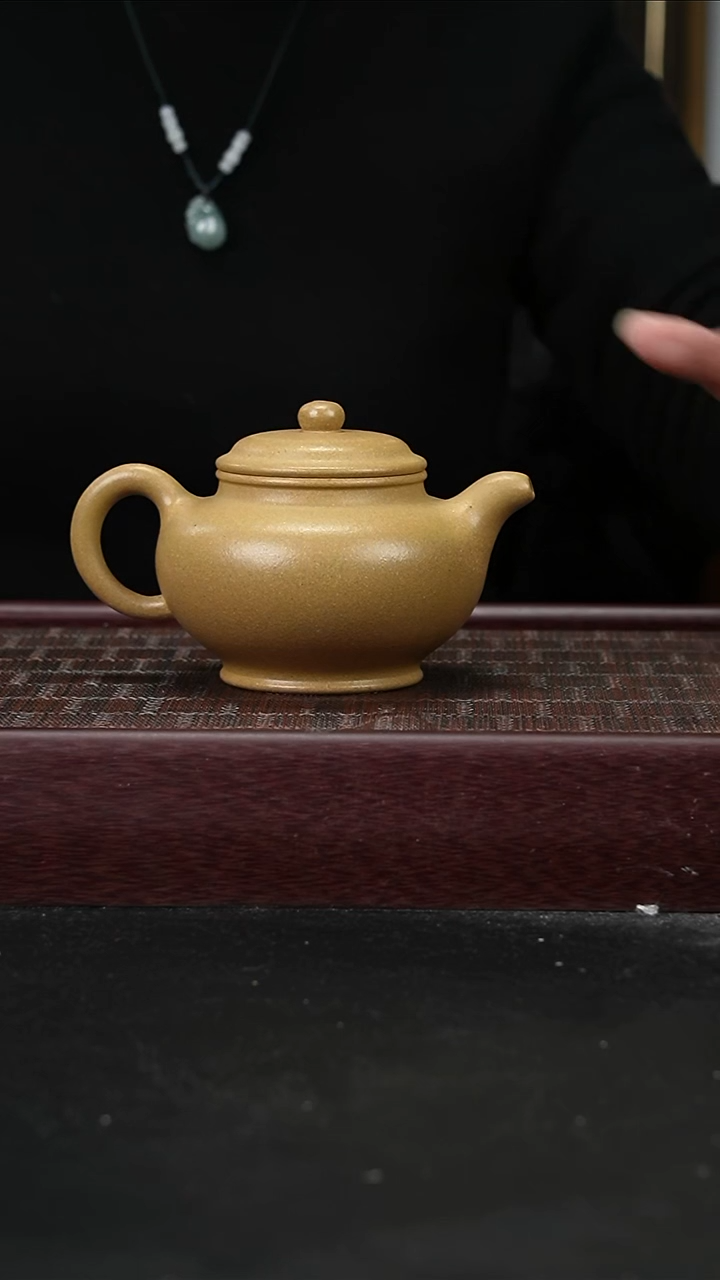 茶壶紫砂lzx黄金段掇只300cc