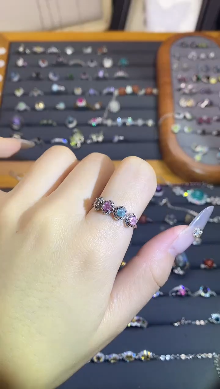 【闪购商品】水晶手链银S925镶嵌     