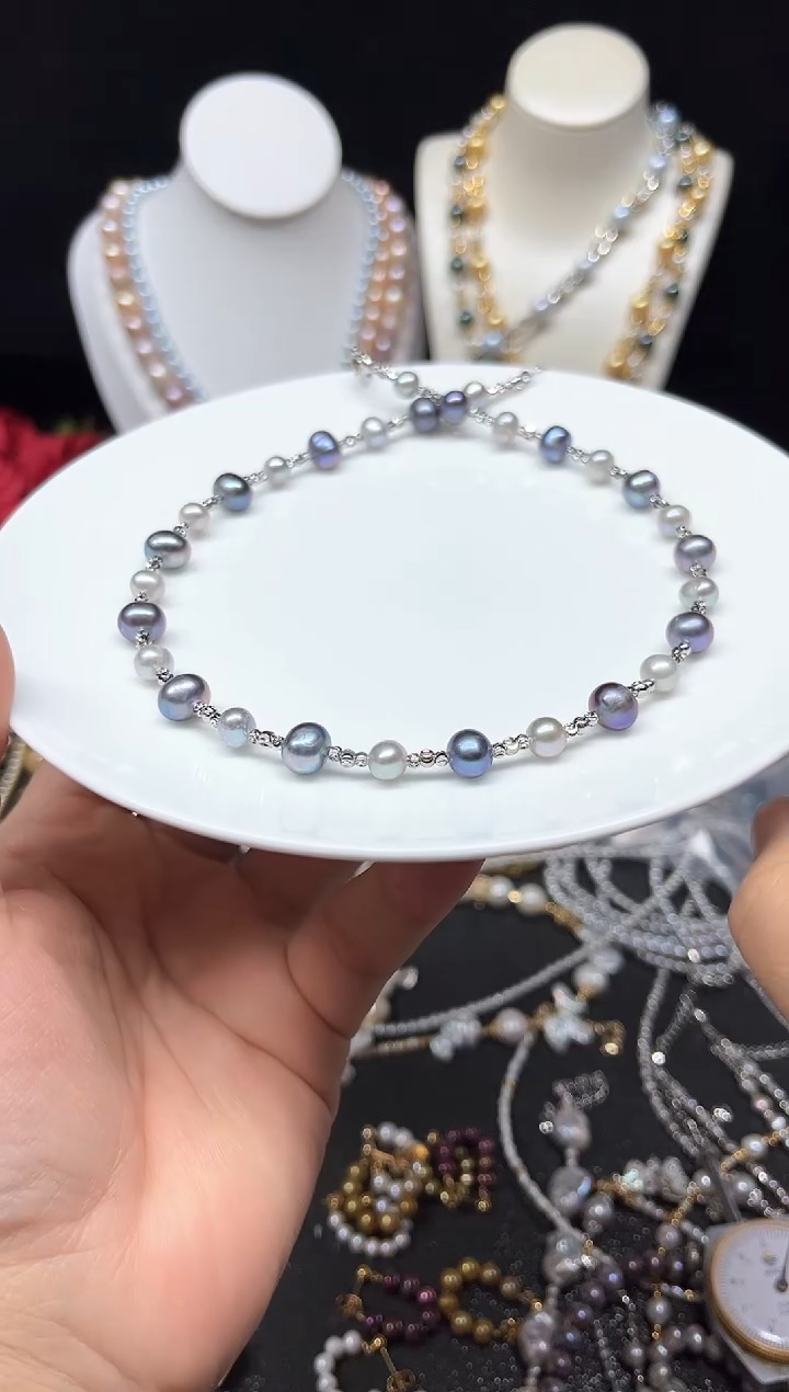 【闪购商品】淡水珍珠颈饰未镶嵌多人