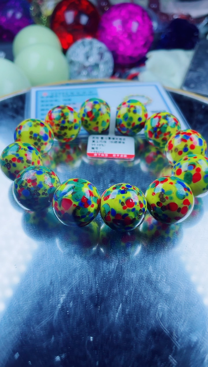 玛瑙/玉髓手串未镶嵌雪山重楼玛瑙手串卡20