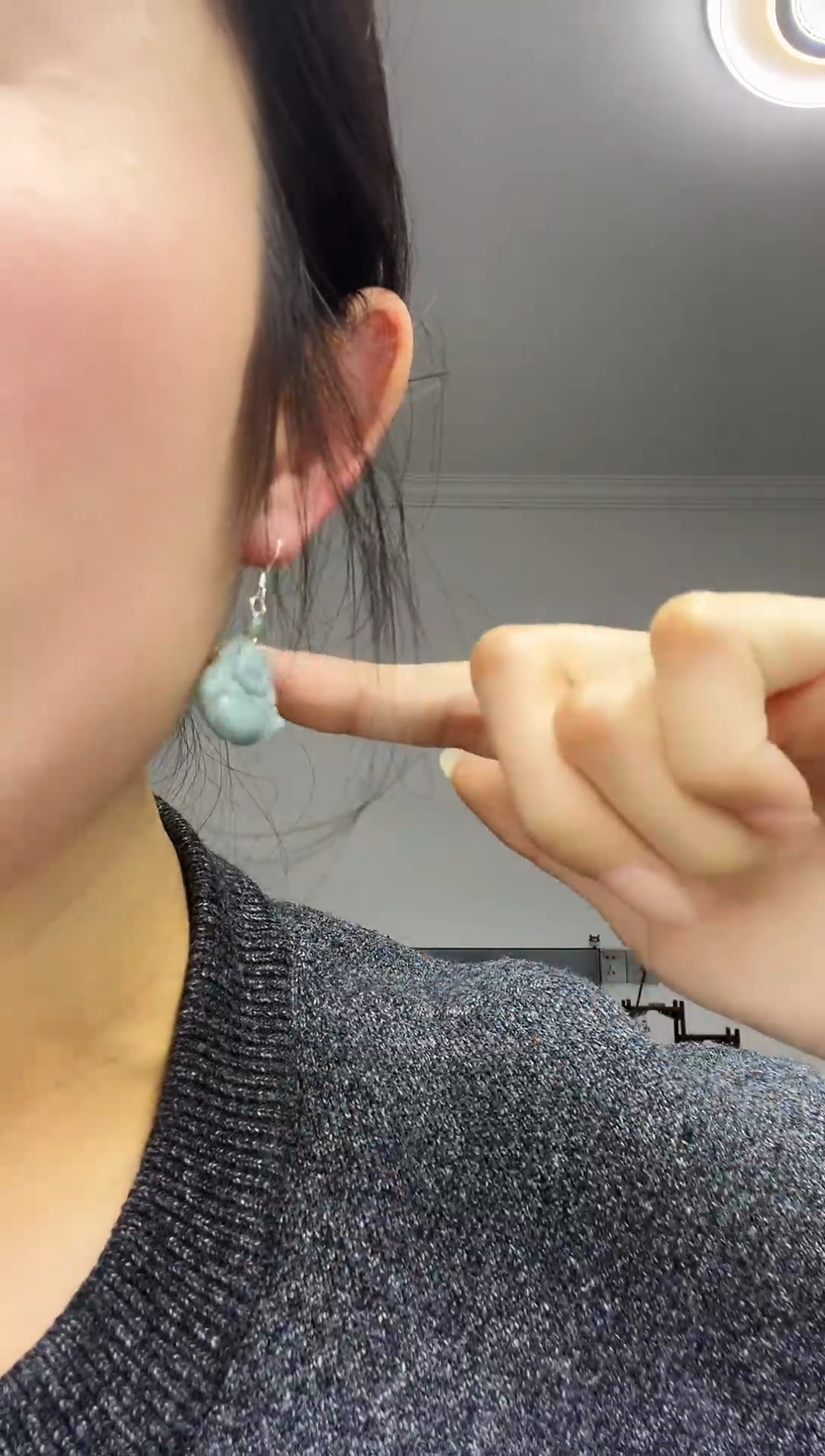 未镶嵌翡翠耳饰822000