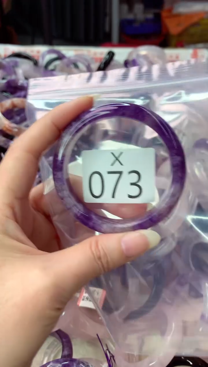 未镶嵌手镯水晶X073-55