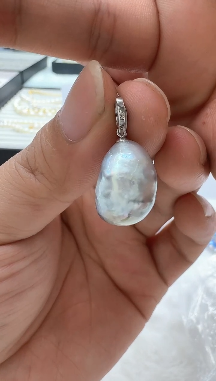 【闪购商品】海水珍珠颈饰18K金镶嵌清货
