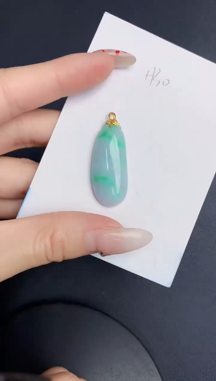 【闪购商品】翡翠颈饰18K金镶嵌000000000000