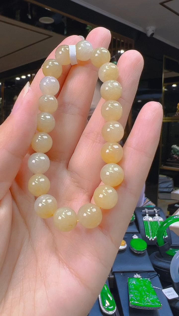 未镶嵌手串翡翠075（多样性发其一）