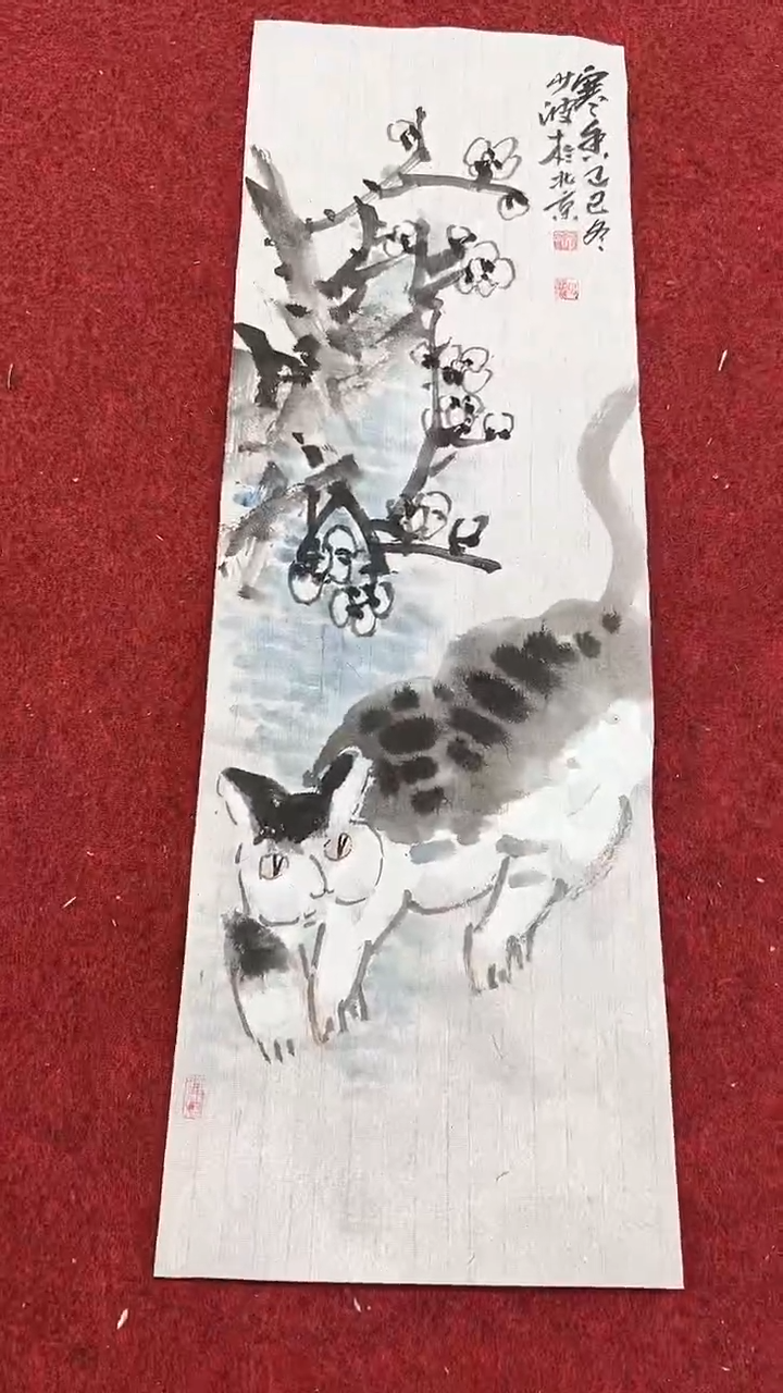 国画李少波/国画/花鸟