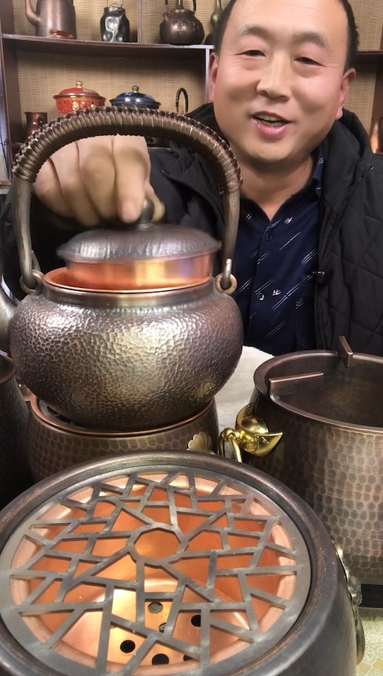 贵金属紫铜铜铜壶