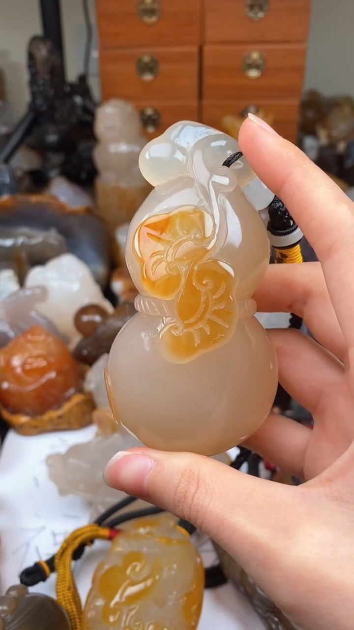 【闪购商品】玛瑙/玉髓颈饰未镶嵌AA