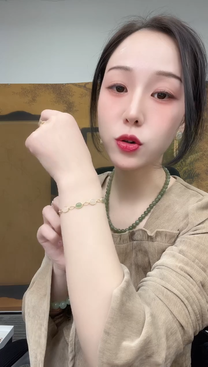 【闪购商品】和田玉手链银S925镶嵌多样性拍一发一