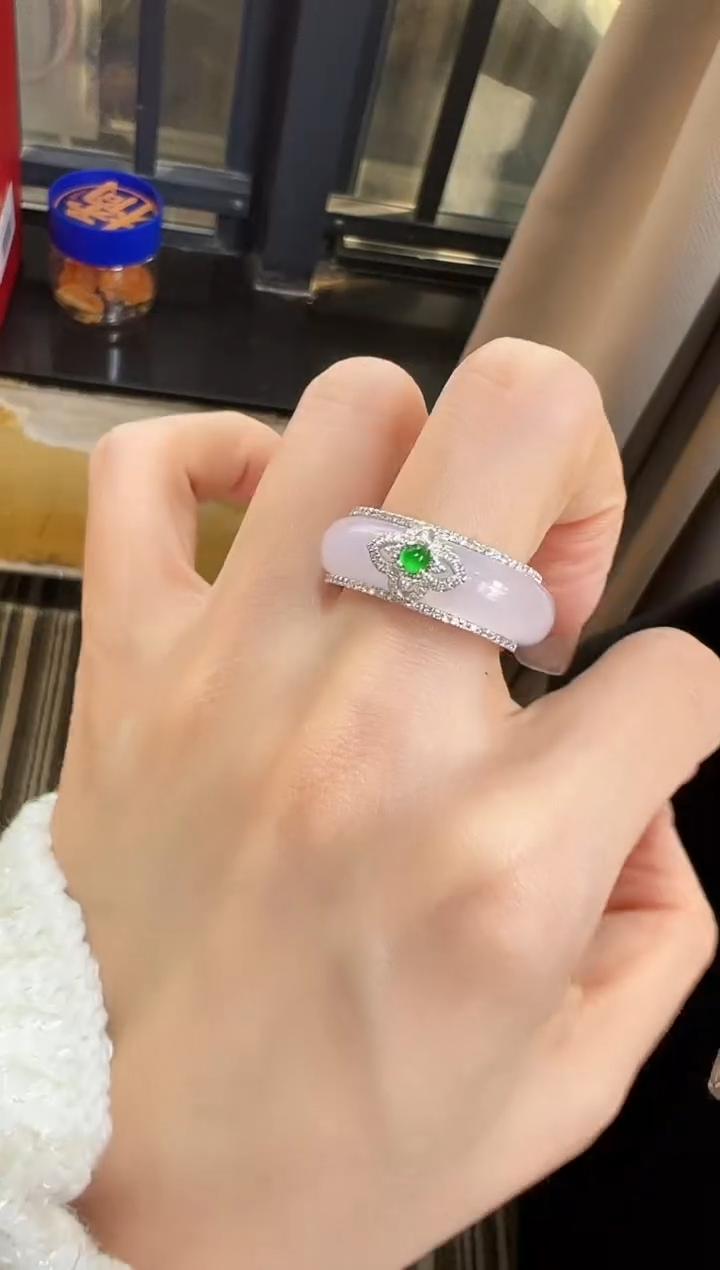 【闪购商品】翡翠戒指未镶嵌DFZ0212-82