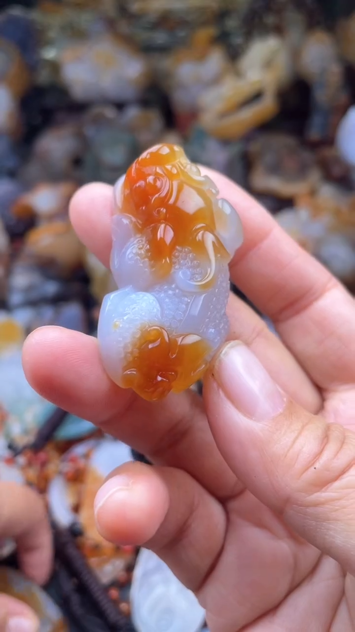 【闪购商品】玛瑙/玉髓颈饰未镶嵌AA