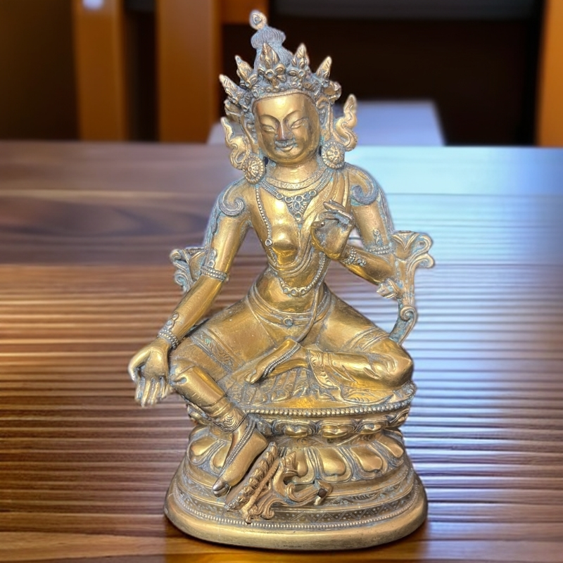 精美鎏金人物佛像观音金色