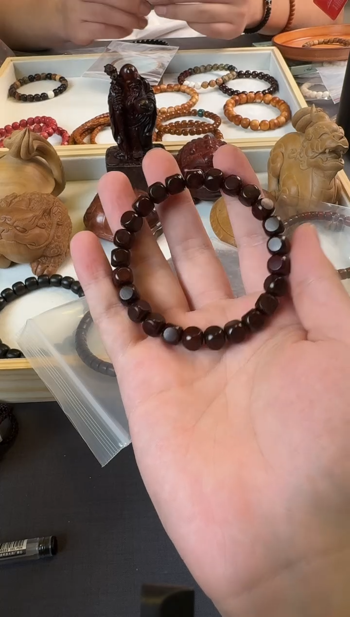 檀香紫檀（小叶紫檀）手串/手链小叶8mm手串