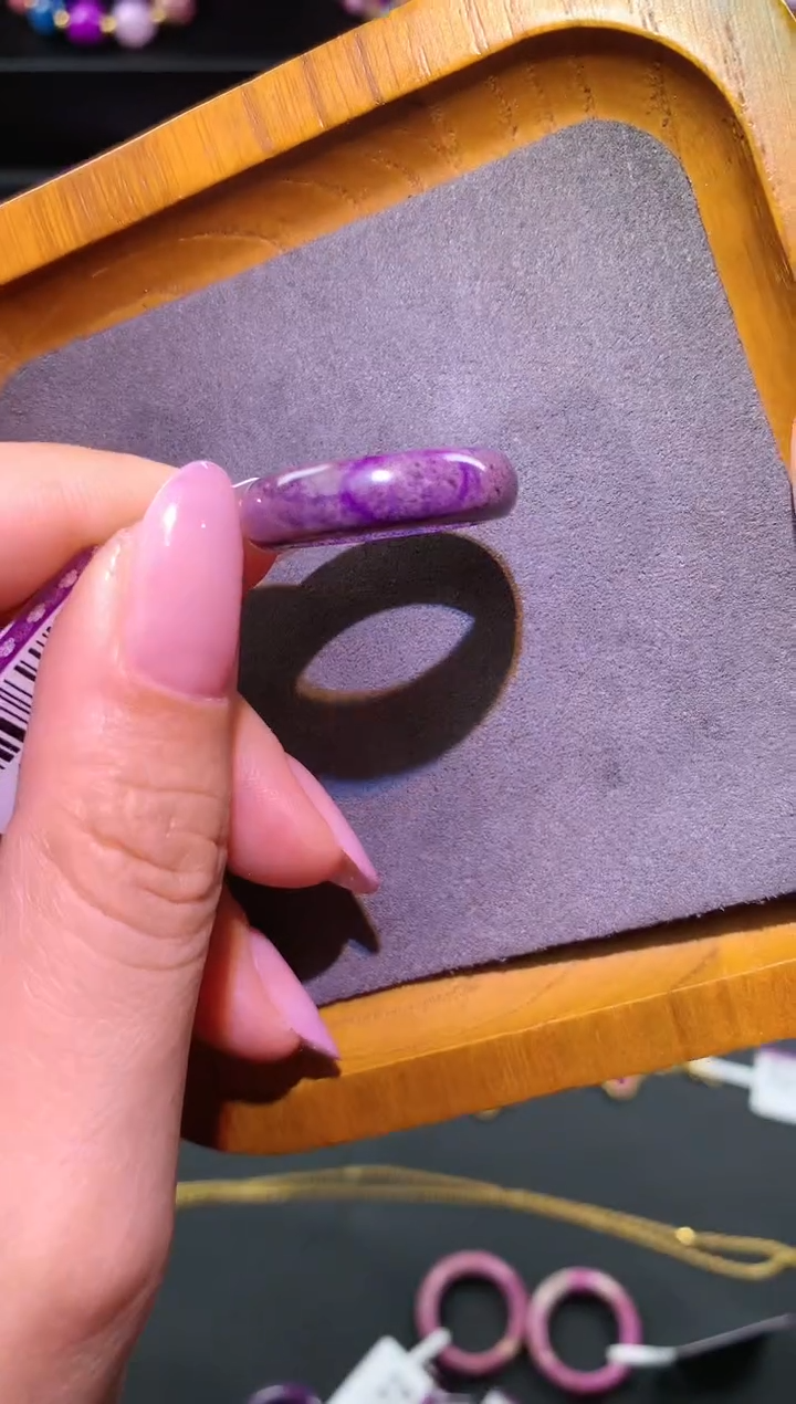 【闪购商品】苏纪石（舒俱来）.未镶嵌舒俱来指环-14圈口