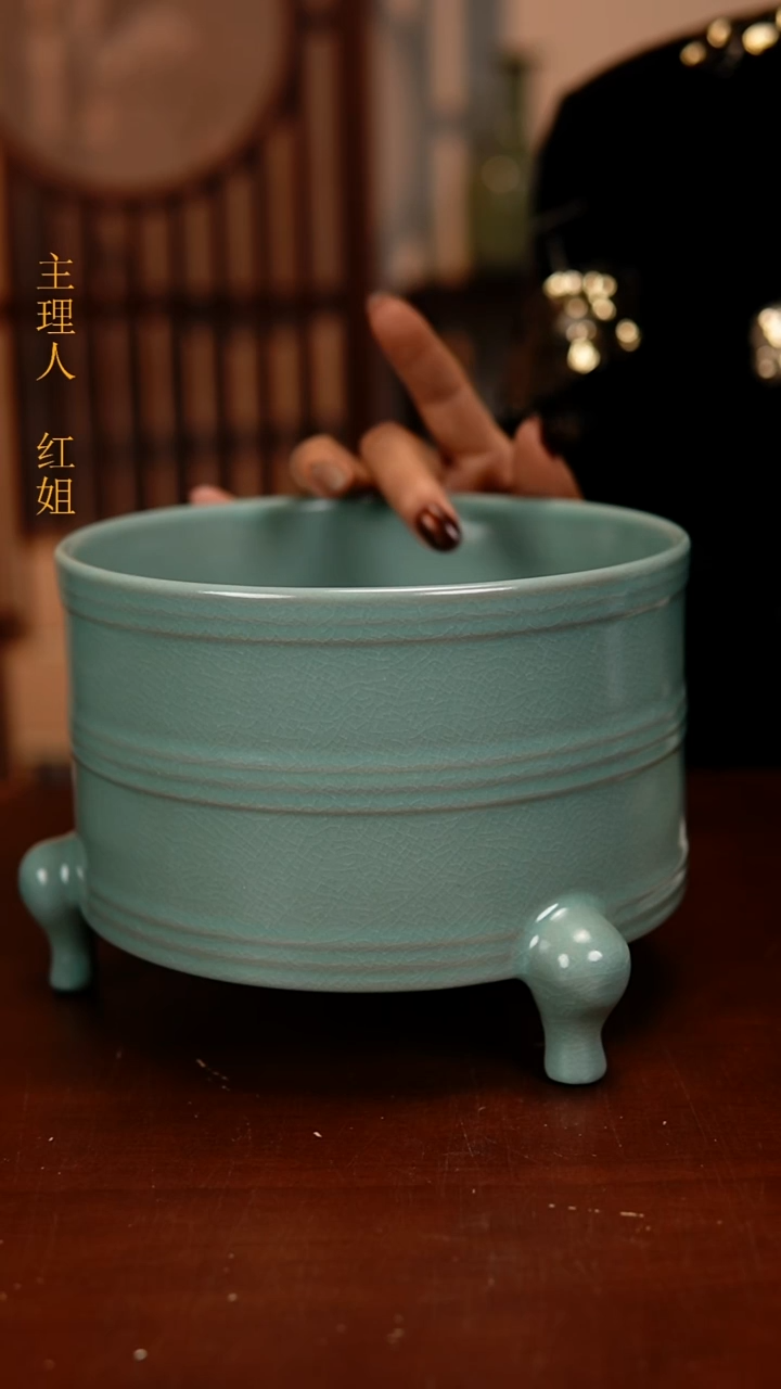 瓷片大****7原产地原矿釉汝瓷