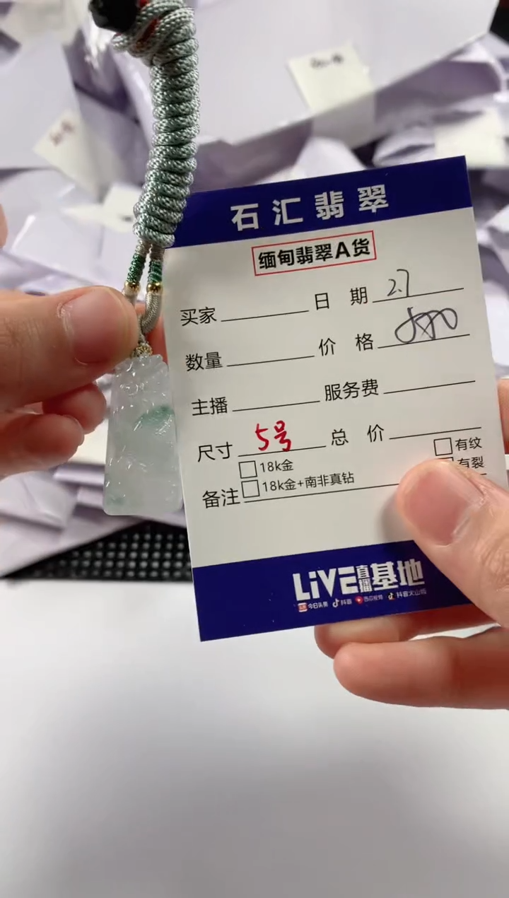 【闪购商品】翡翠颈饰未镶嵌11111111