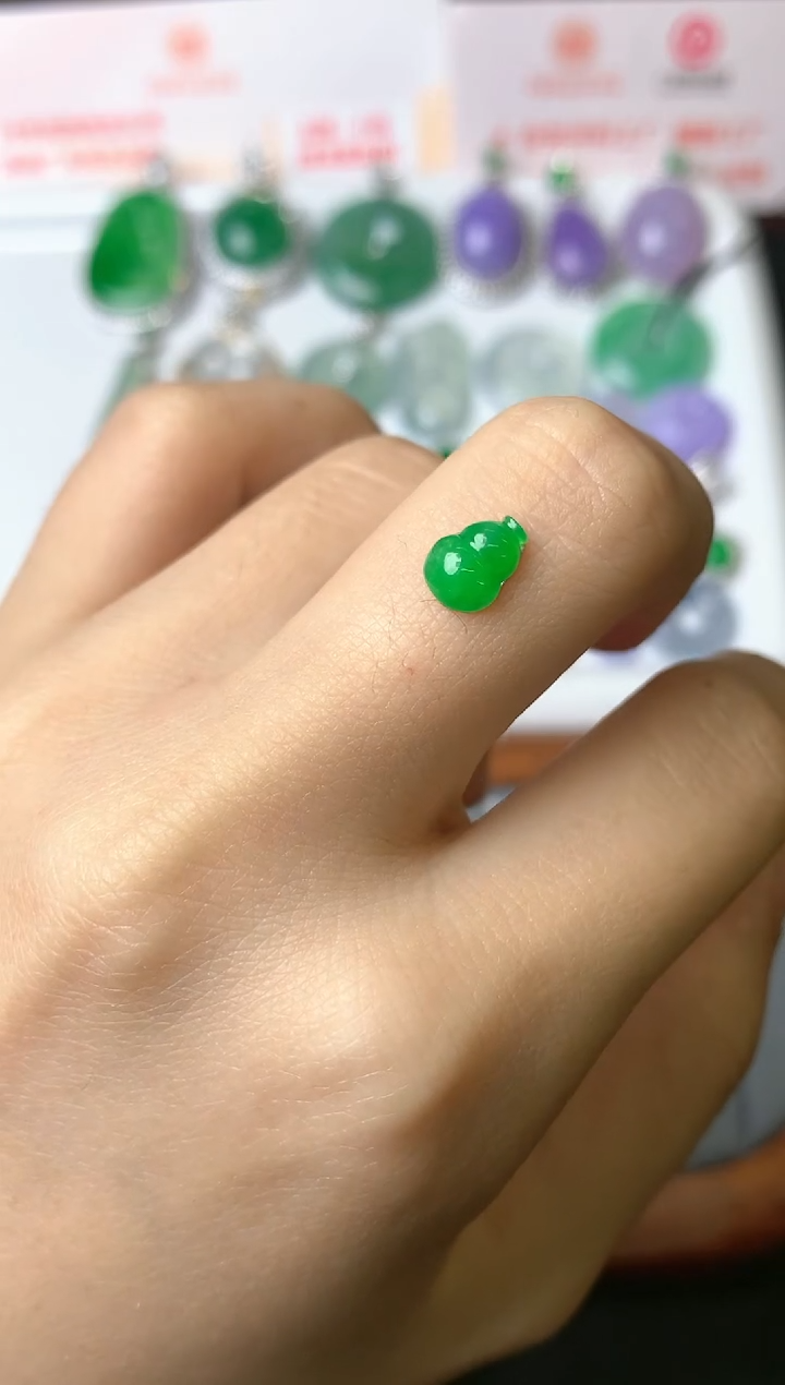 【闪购商品】定制翡翠未镶嵌裸石（镶嵌定制）