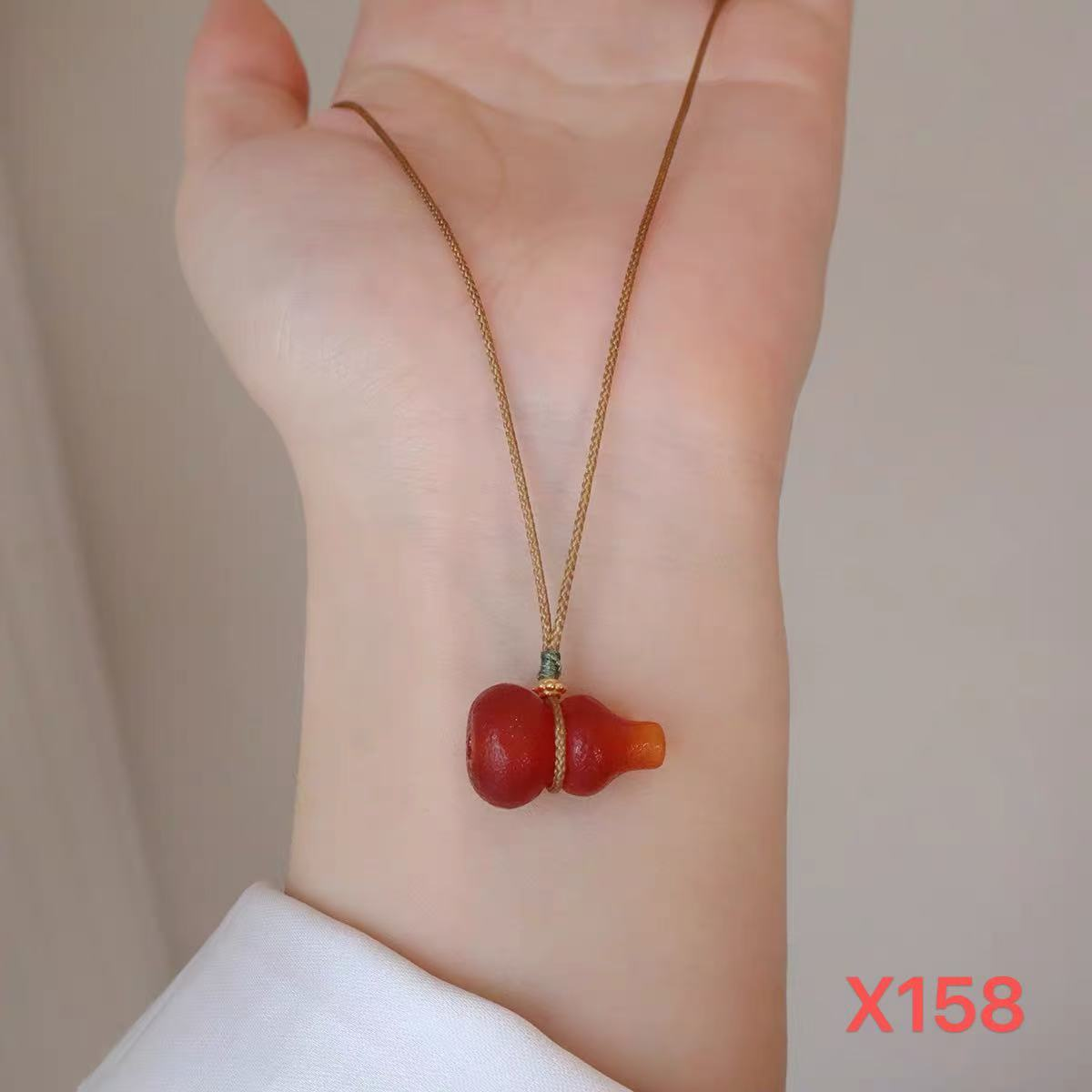 非金属布艺项链 【秋冬宝葫芦】项链X158