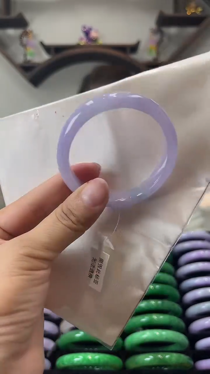 【闪购商品】砖雕闪92 圈口53.8 独货手镯