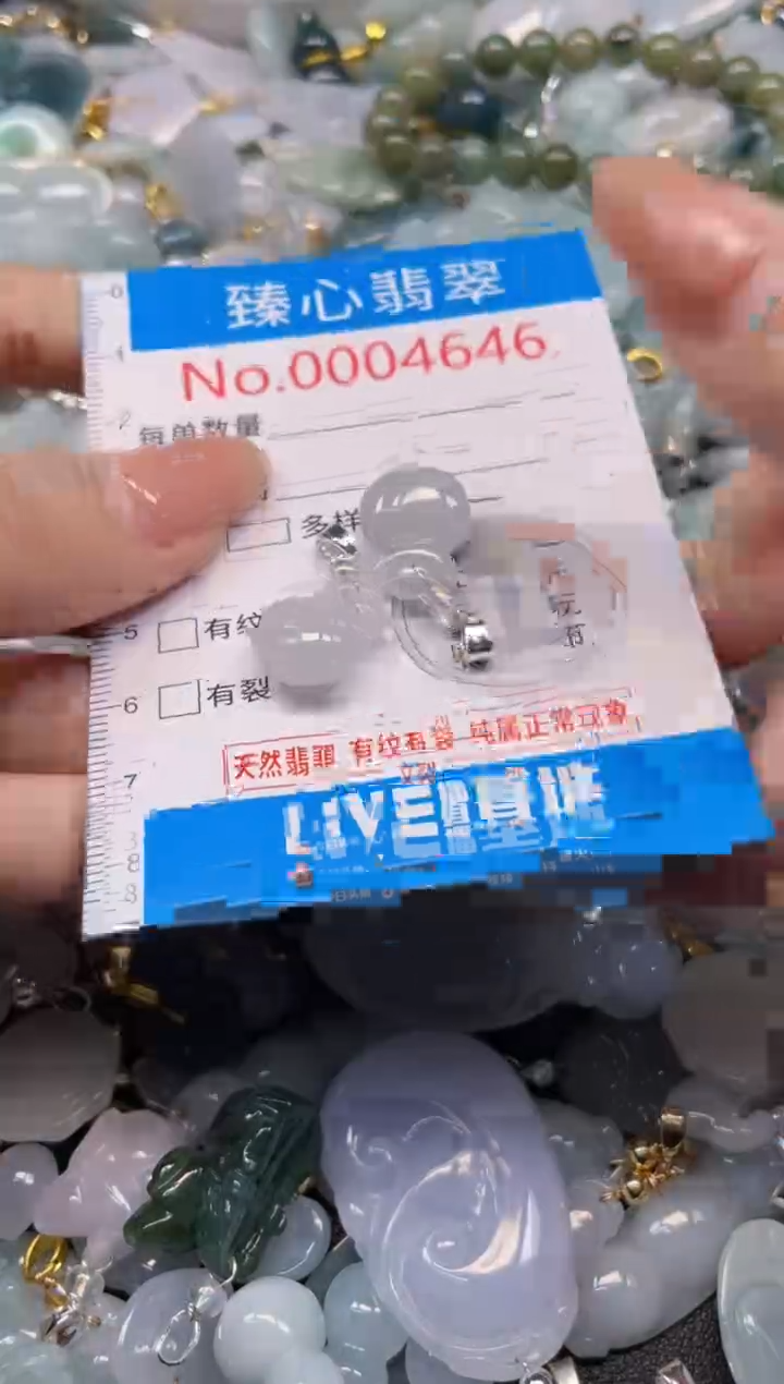 颈饰未镶嵌翡翠4646