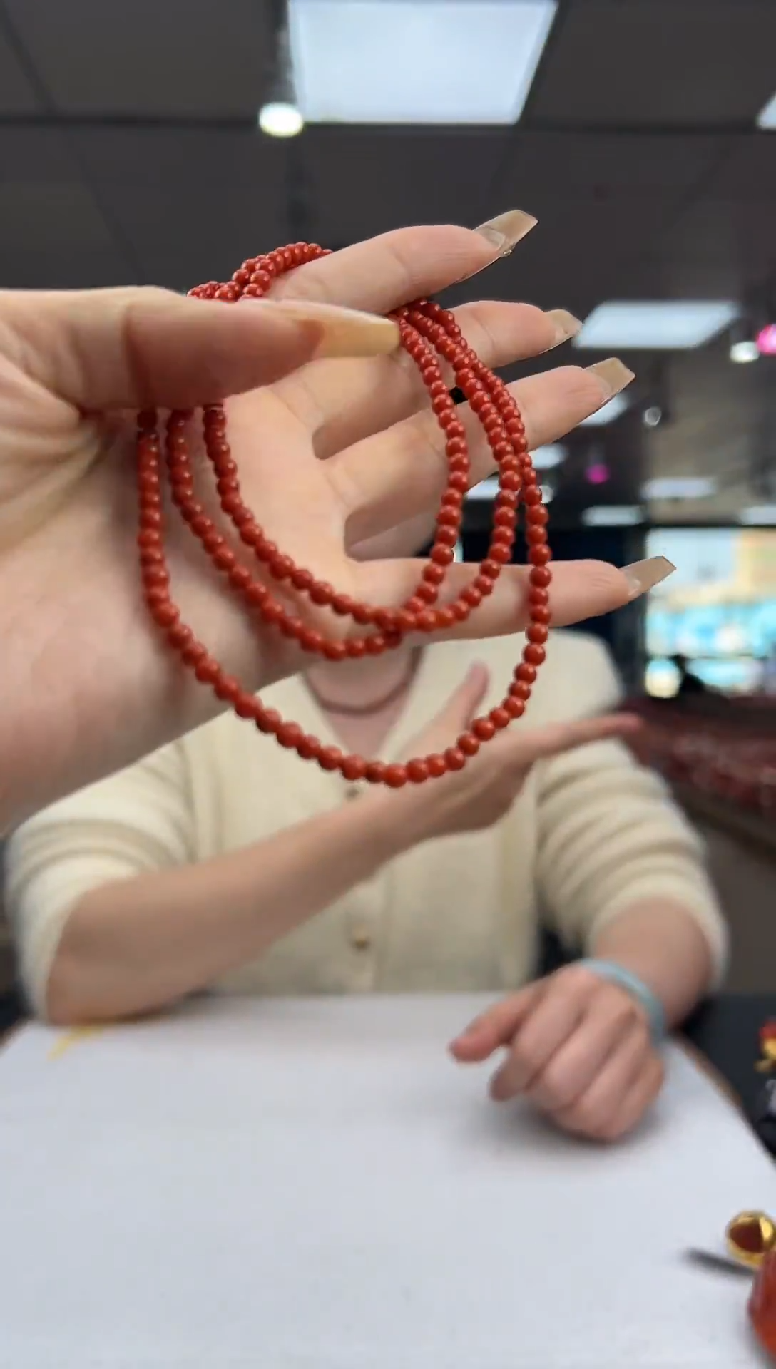 未镶嵌珠串南红玛瑙12.11-3mm（多样式）089802680666