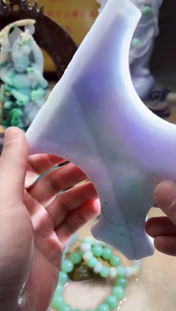 未镶嵌挂件翡翠A货张麦8814